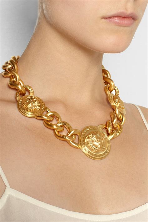 Versace necklaces for women